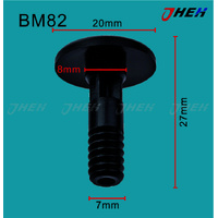 BM82 Car Trim Clips 10 Pcs in 1 Pack Fits BMW Models
