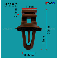 BM89 Car Trim Clips 10 Pcs in 1 Pack Fits BMW Models