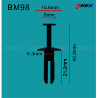 BM98 Car Trim Clips 10 Pcs in 1 Pack Fits BMW Models