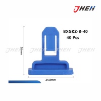 Bumper Retainer Clips Blue 40 Pcs in 1 Pack Fits Various Models BSGKZ-B-40