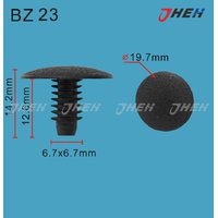 BZ23 Car Trim Clips 10 Pcs in 1 Pack Fits Peugeot Models