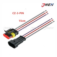 Pre-Wired Pigtail Connector 3Pin 1 Pcs in 1 Pack Fits Various Models CZ-3-PIN