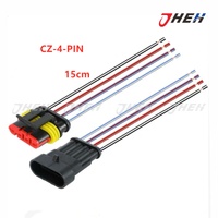 Pre-Wired Pigtail Connector 4Pin 1 Pcs in 1 Pack Fits Various Models CZ-4-PIN