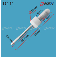 D111 Auto Blind Rivets 10 Pcs in 1 Pack Fits Nissan Models