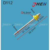 D112 Auto Blind Rivets 10 Pcs in 1 Pack Fits Nissan Models