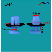 D44 Car Trim Clips 10 Pcs in 1 Pack Fits Nissan Models