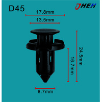 D45 Car Trim Clips 20 Pcs in 1 Pack Fits Nissan Models