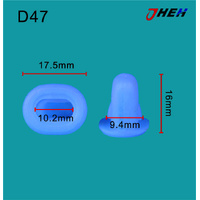 D47 Car Trim Clips 10 Pcs in 1 Pack Fits Nissan Models