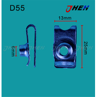 D55 Auto U-Clip Nuts 10 Pcs in 1 Pack Fits Nissan Models