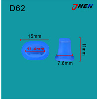 D62 Car Trim Clips 10 Pcs in 1 Pack Fits Nissan Models