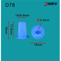 D78 Car Trim Clips 10 Pcs in 1 Pack Fits Nissan Models