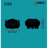 D86 Car Trim Clips 10 Pcs in 1 Pack Fits Nissan Models