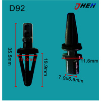 D92 Car Trim Clips 10 Pcs in 1 Pack Fits Nissan Models