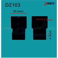 DZ103 Car Trim Clips 10 Pcs in 1 Pack Fits Volkswagen &amp; Audi Models