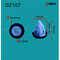 DZ107 Car Trim Clips 10 Pcs in 1 Pack Fits Volkswagen &amp; Audi Models
