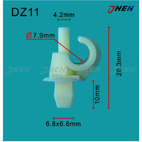 DZ11 Car Trim Clips 10 Pcs in 1 Pack Fits Volkswagen &amp; Audi Models