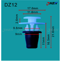 DZ12 Car Trim Clips 10 Pcs in 1 Pack Fits Volkswagen &amp; Audi Models