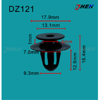 DZ121 Car Trim Clips 10 Pcs in 1 Pack Fits Volkswagen &amp; Audi Models