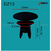 DZ13 Car Trim Clips 10 Pcs in 1 Pack Fits Volkswagen &amp; Audi Models