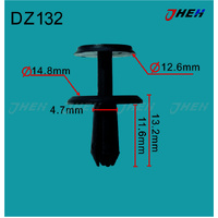 DZ132 Car Trim Clips 10 Pcs in 1 Pack Fits Volkswagen &amp; Audi Models