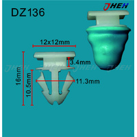 DZ136 Car Trim Clips 10 Pcs in 1 Pack Fits Volkswagen &amp; Audi Models