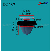 DZ137 Car Trim Clips 10 Pcs in 1 Pack Fits Volkswagen &amp; Audi Models