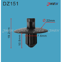 DZ151 Car Trim Clips 10 Pcs in 1 Pack Fits Volkswagen &amp; Audi Models
