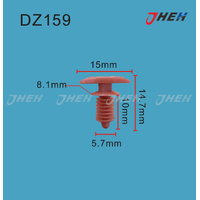 DZ159 Car Trim Clips 10 Pcs in 1 Pack Fits Volkswagen &amp; Audi Models