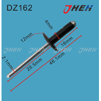 DZ162 Auto Blind Rivets 10 Pcs in 1 Pack Fits Volkswagen &amp; Audi Models