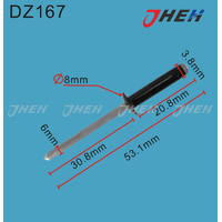 DZ167 Auto Blind Rivets 10 Pcs in 1 Pack Fits Volkswagen &amp; Audi Models