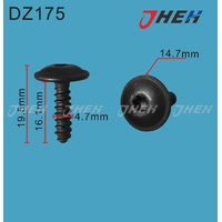 DZ175 Auto Body Screws 10 Pcs in 1 Pack Fits Volkswagen &amp; Audi Models