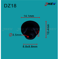 DZ18 Car Trim Clips 10 Pcs in 1 Pack Fits Volkswagen &amp; Audi Models