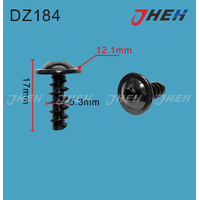 DZ184 Auto Body Screws 10 Pcs in 1 Pack Fits Volkswagen &amp; Audi Models