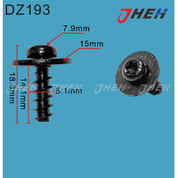 DZ193 Auto Body Screws 10 Pcs in 1 Pack Fits Volkswagen &amp; Audi Models