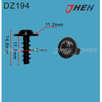 DZ194 Auto Body Screws 10 Pcs in 1 Pack Fits Volkswagen &amp; Audi Models