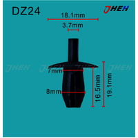 DZ24 Car Trim Clips 10 Pcs in 1 Pack Fits Volkswagen &amp; Audi Models