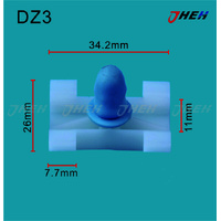 DZ3 Car Trim Clips 5 Pcs in 1 Pack Fits Volkswagen &amp; Audi Models
