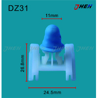 DZ31 Car Trim Clips 5 Pcs in 1 Pack Fits Volkswagen &amp; Audi Models