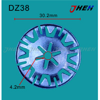 DZ38 Auto U-Clip Nuts 10 Pcs in 1 Pack Fits Volkswagen &amp; Audi Models