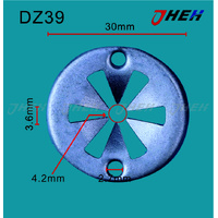 DZ39 Auto U-Clip Nuts 10 Pcs in 1 Pack Fits Volkswagen &amp; Audi Models