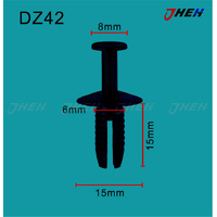 DZ42 Car Trim Clips 10 Pcs in 1 Pack Fits Volkswagen &amp; Audi Models