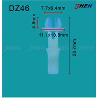 DZ46 Car Trim Clips 10 Pcs in 1 Pack Fits Volkswagen &amp; Audi Models
