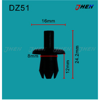 DZ51 Car Trim Clips 10 Pcs in 1 Pack Fits Volkswagen &amp; Audi Models