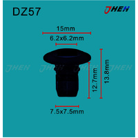 DZ57 Car Trim Clips 10 Pcs in 1 Pack Fits Volkswagen &amp; Audi Models