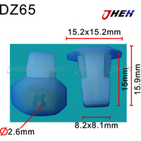 DZ65 Car Trim Clips 10 Pcs in 1 Pack Fits Volkswagen &amp; Audi Models