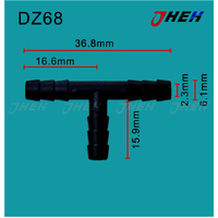 DZ68 Auto Hose Connectors  5 Pcs in 1 Pack Fits Volkswagen &amp; Audi Models