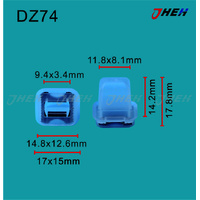 DZ74 Car Trim Clips 10 Pcs in 1 Pack Fits Volkswagen &amp; Audi Models