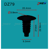 DZ79 Car Trim Clips 10 Pcs in 1 Pack Fits Volkswagen &amp; Audi Models