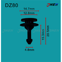 DZ80 Car Trim Clips 10 Pcs in 1 Pack Fits Volkswagen &amp; Audi Models