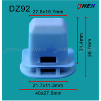 DZ92 Car Trim Clips 2 Pcs in 1 Pack Fits Volkswagen &amp; Audi Models